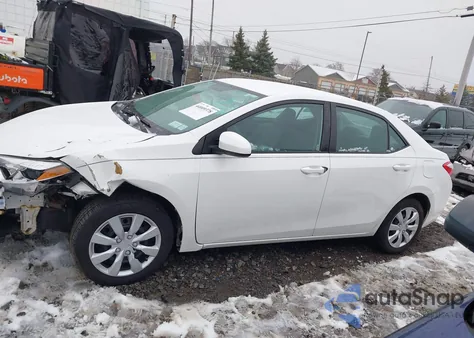 2016 Toyota Corolla Le из США, поврежденный, VIN 2T1BURHE4GC570505